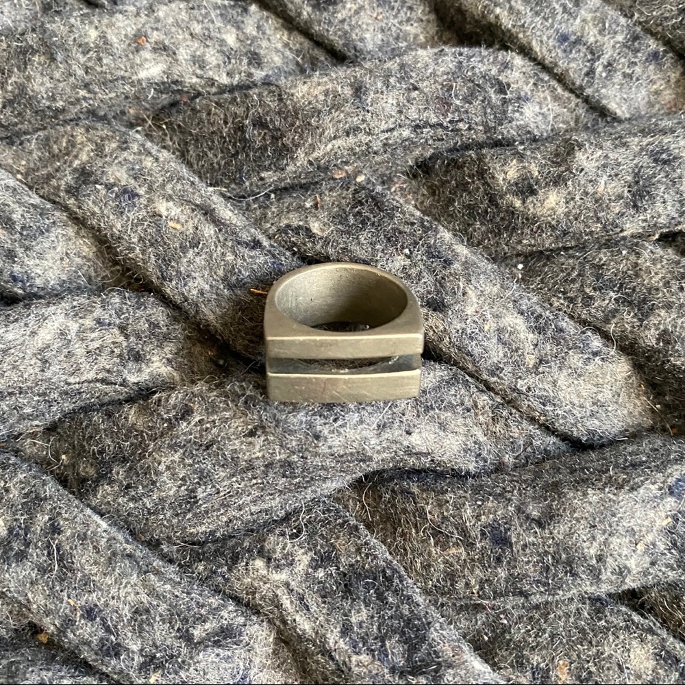 Vintage DOUBLE BAR RING